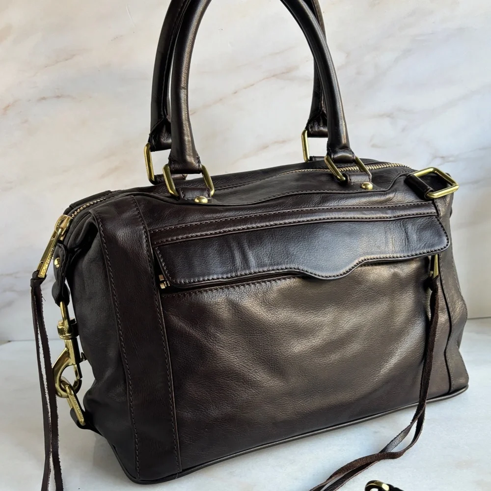 Rebecca Minkoff MAB in Chocolate Brown- Old Style - Picture 1 of 10